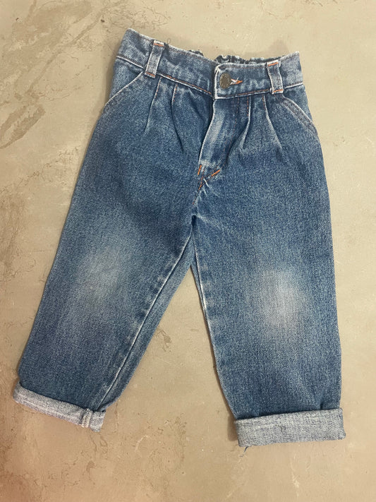 Vintage Classic Blue Jeans Age 2-3 years