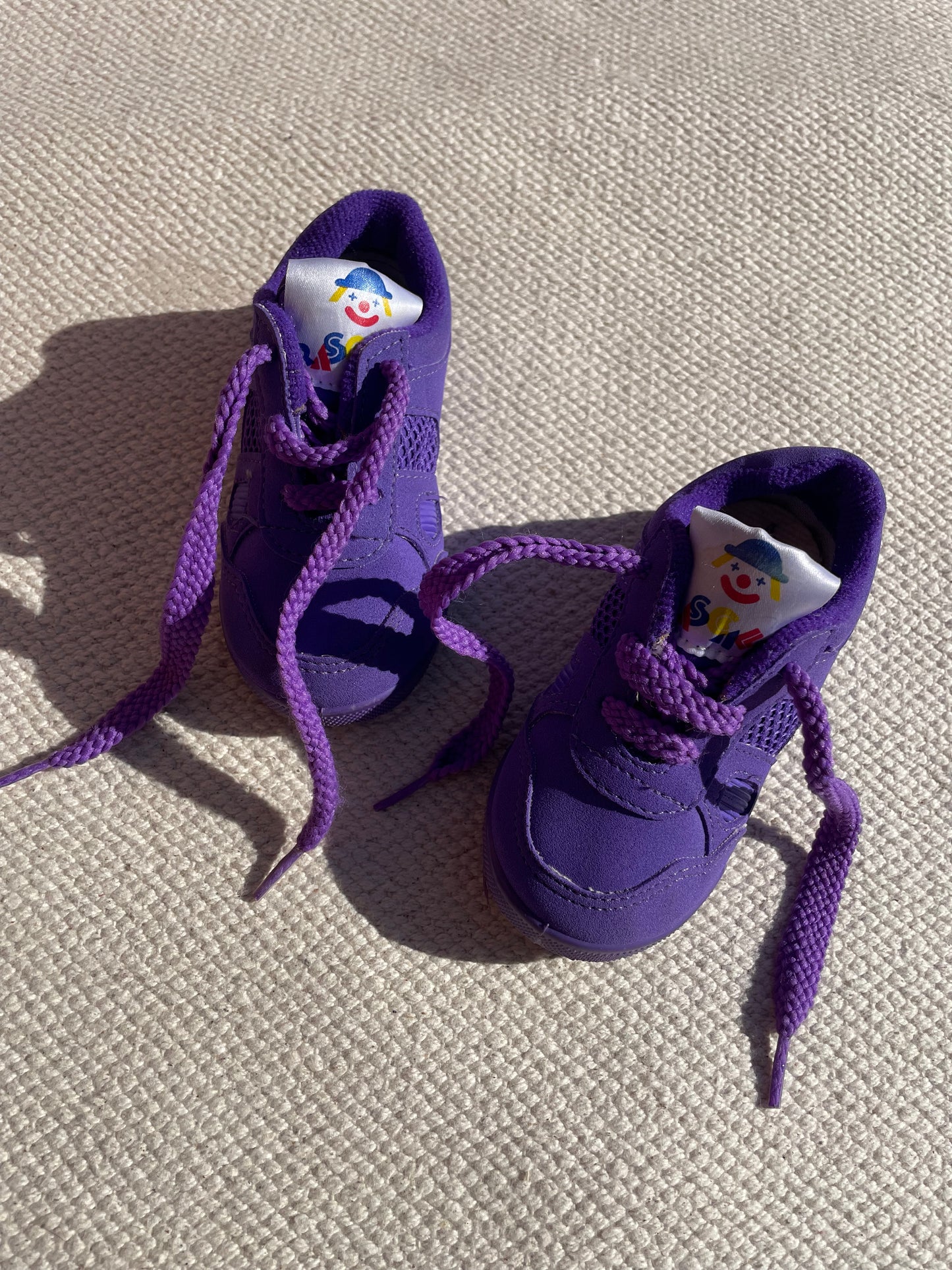 Vintage Rascals Purple Trainers size 4